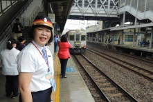 服務40年 台鐵首位特等站女站長上官慧珠今退休